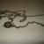 Long Beaded Chain with Oval Diamond Pendant $500 