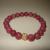 Variegated Pink Gemstone $90