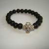 Black Onyx with Vintage Element $150