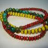 Multicolor Triple Wrap $120